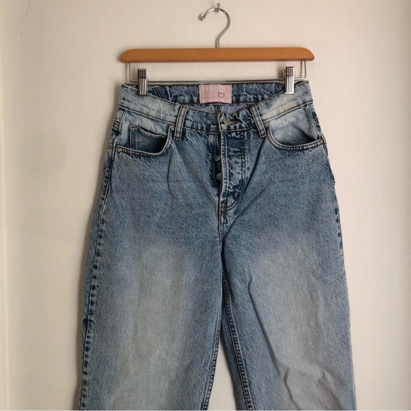 Revice size 26 Venus Crop Straight Leg Star Jeans - Picture 8 of 8